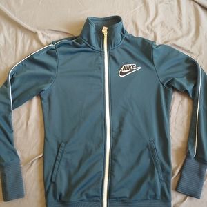 Vtg nike womens red tag midnight blue track jacket